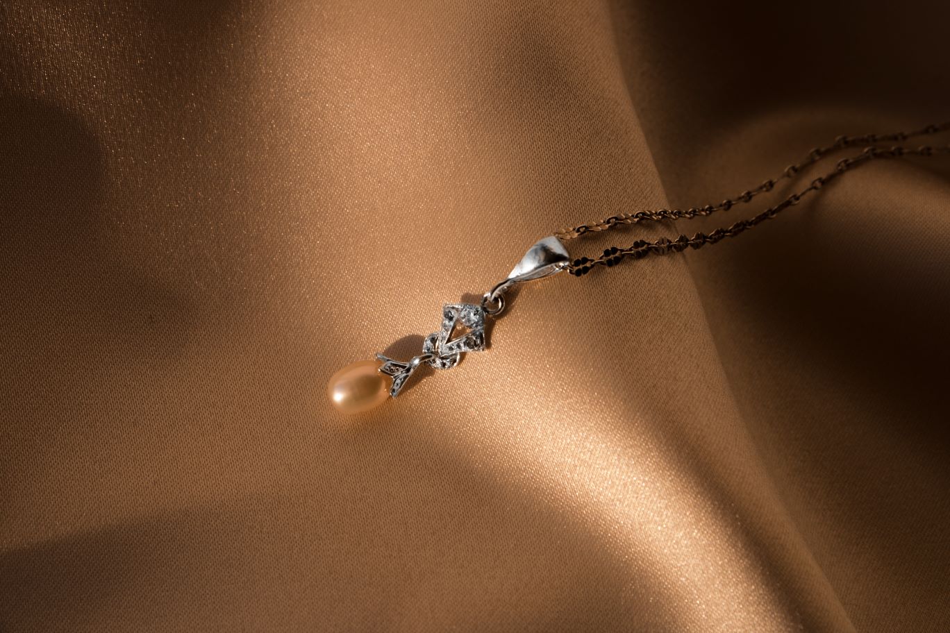 Juego de Joyeria con Perlas Plata 925 Collar y Aretes