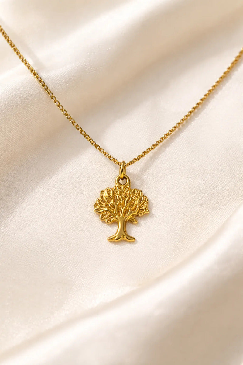Collar Dorado - Árbol de Vida