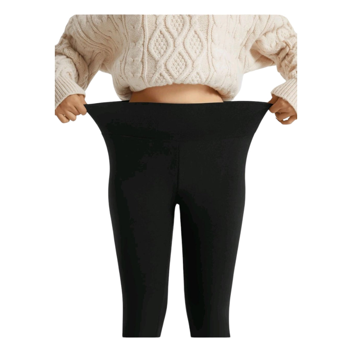 Leggin Pantalon Termico interior Afelpado Unitalla Para Dama