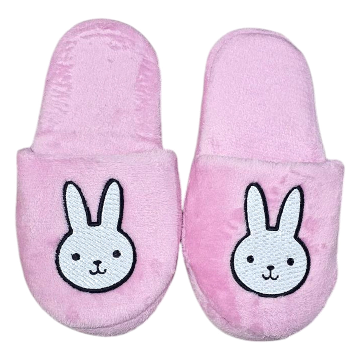 Pantuflas del Hogar Lymalimoon Conejo Peluche Rosa y Negro