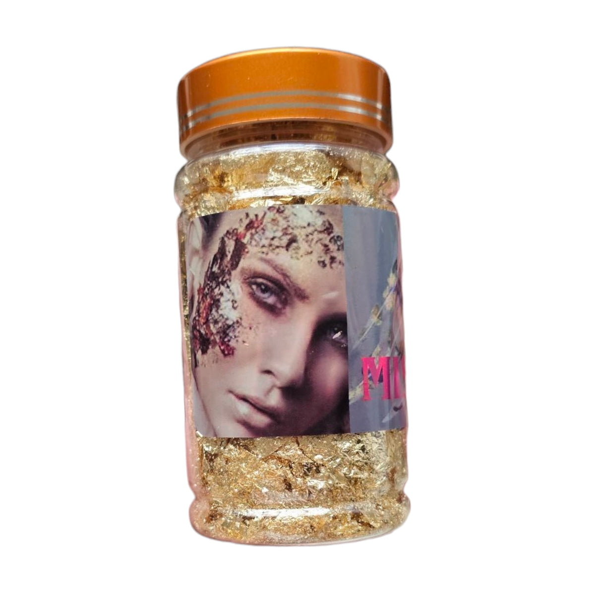 Lámina Molida Pan de Oro Para Decoración, Uñas y Maquillaje 25 gr