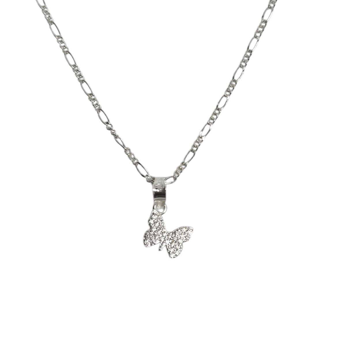 Collar Plata 925 Libélulas y Mariposas