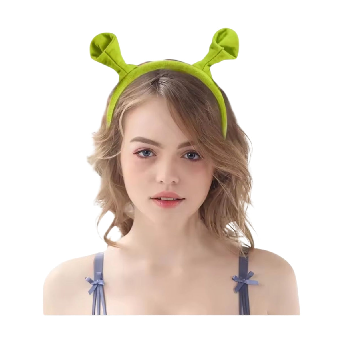 Diadema Orejas de Shrek Color Verde Para Disfraces