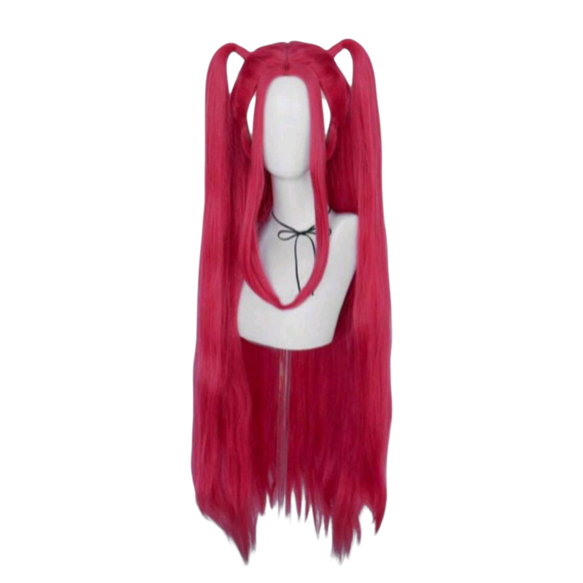 Peluca Rosa Fuscia Larga Mira Huntrix Guerreras Kpop Cosplay