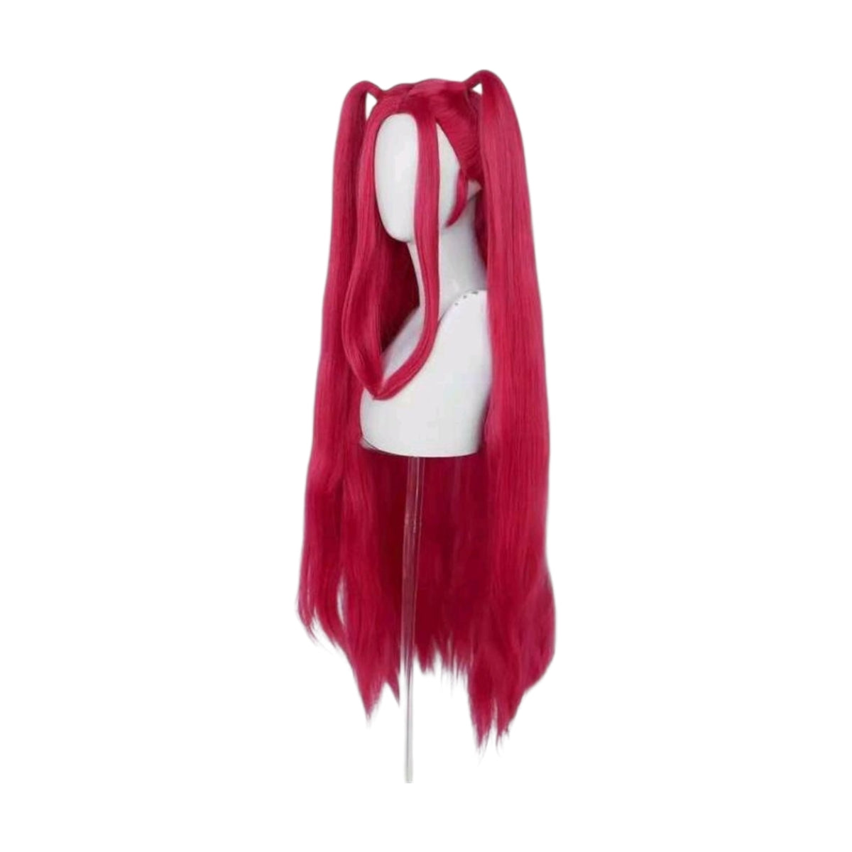Peluca Rosa Fuscia Larga Mira Huntrix Guerreras Kpop Cosplay