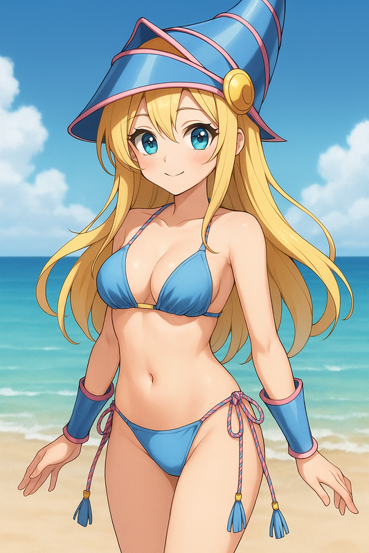 Traje de Baño Conjunto Bikini Dark Magician Girl inspiration Bikini Anime