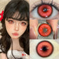 Lentes de Contacto Rojo Niebla para Cosplay