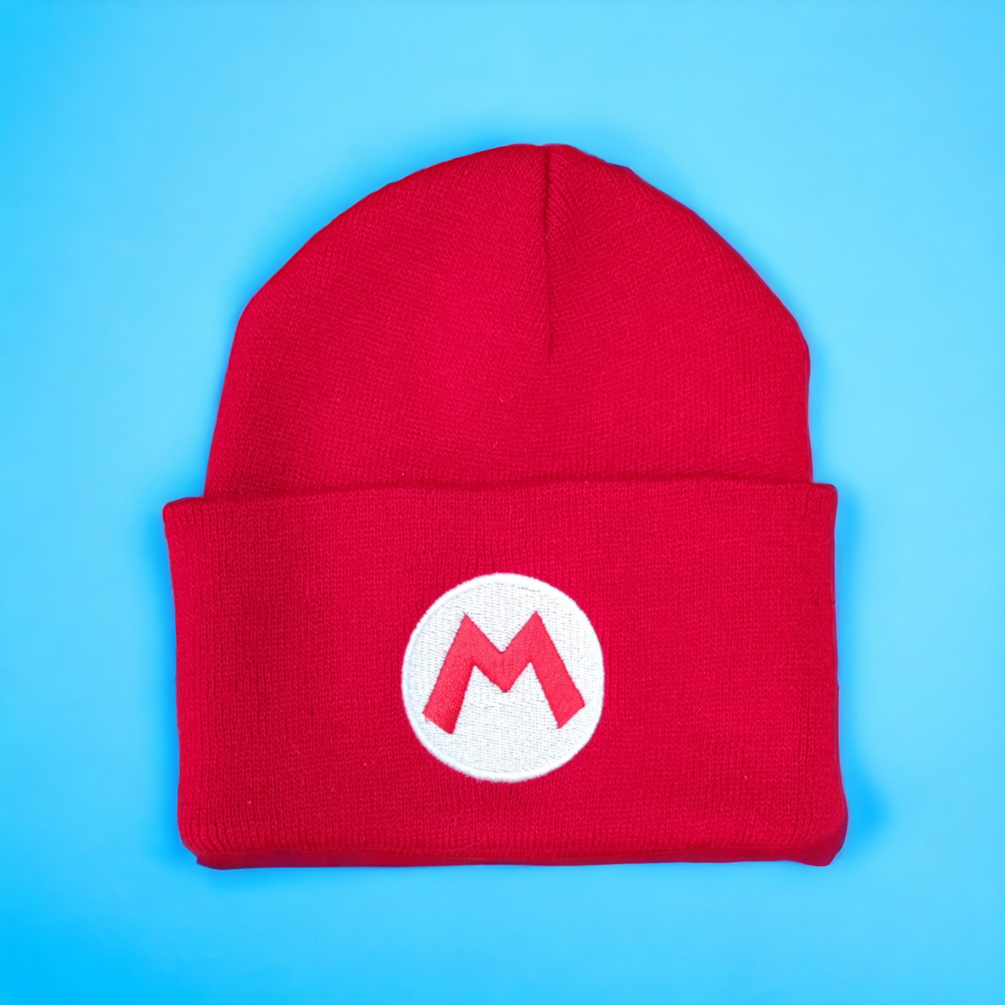 1 pz Beanie Gorrito Rojo Tematico Mario uso Casual moda Geek