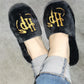 Pantuflas Harry Potter Tematica Letras Doradas HP