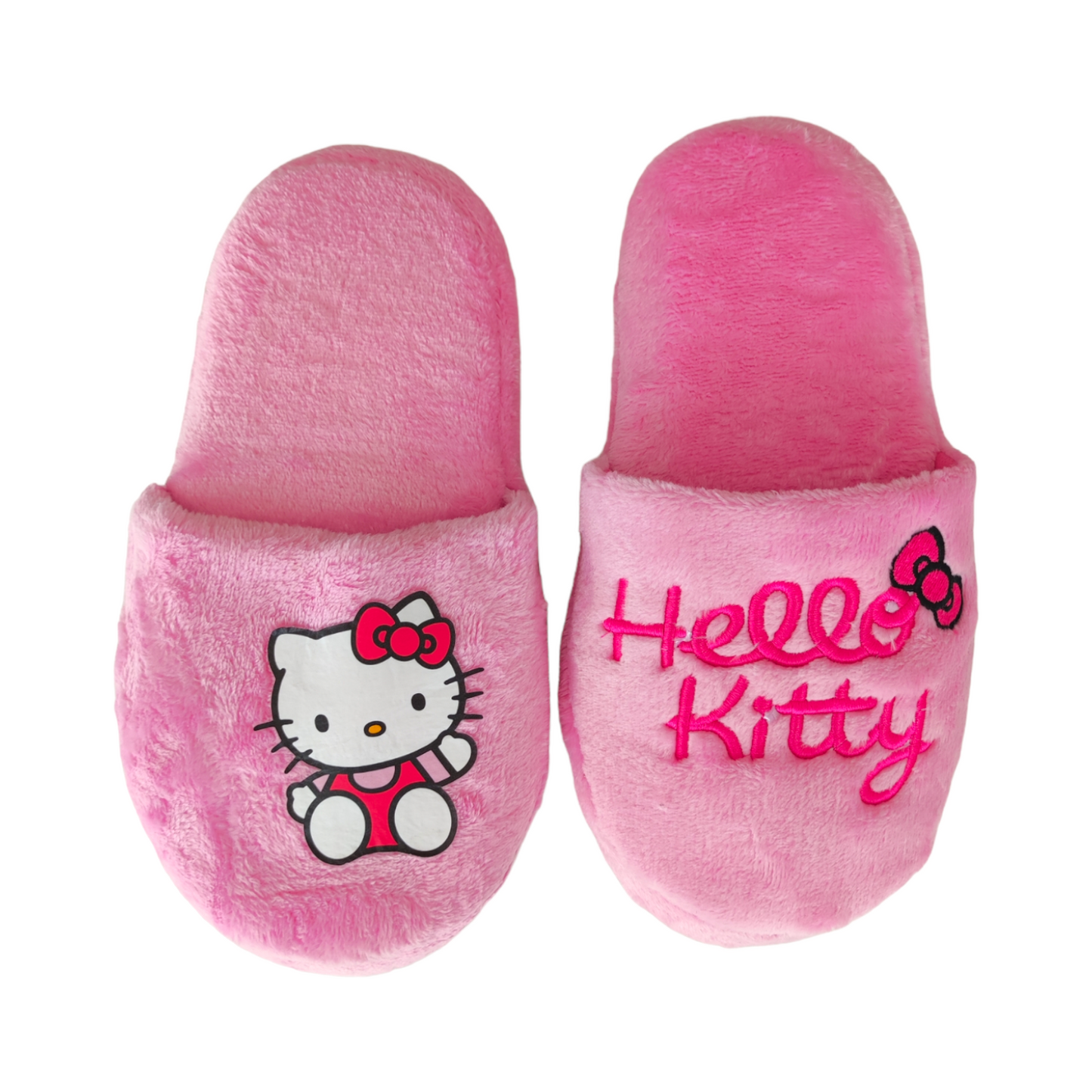 Pantuflas de Hello Kitty Rosa Pastel para Adulto