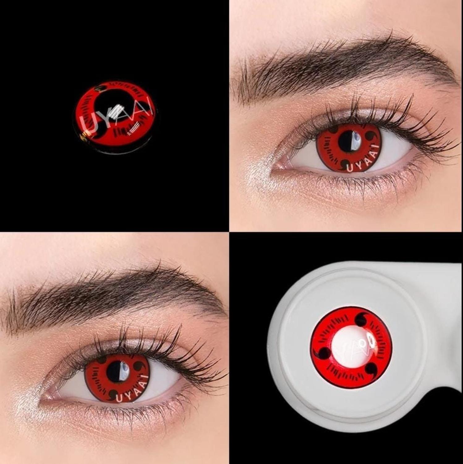 Lentes de contacto sharingan sasuke new arrivals