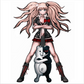 Peluca Rosa Claro Coletas Rizadas Junko Enoshima Cosplay