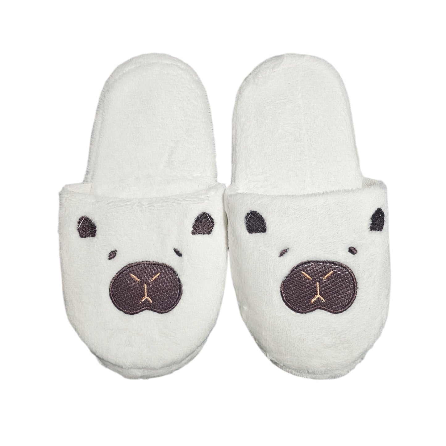 Pantuflas del Hogar Lymalimoon Capibara Peluche Blanco