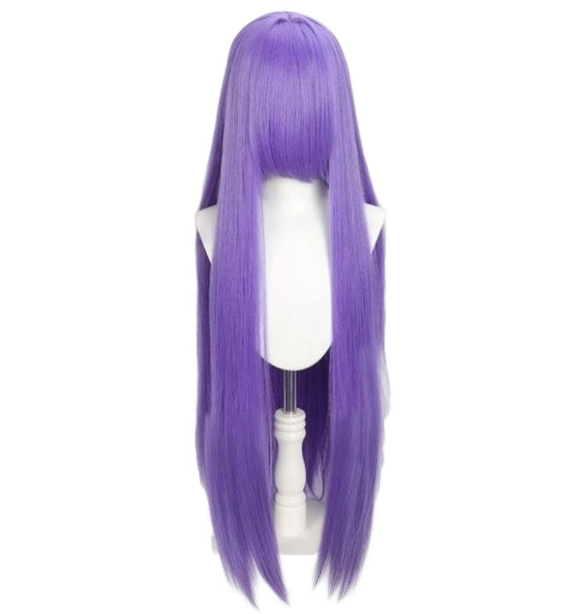 Peluca Morado Uva Larga Sintetica Lisa 100 cm L.61