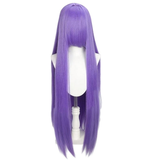 Peluca Morado Uva Larga Sintetica Lisa 100 cm L.61
