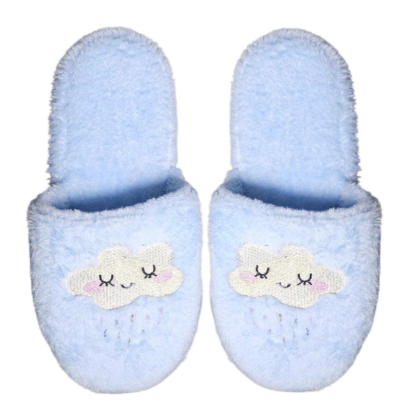 Pantuflas de Peluche de Nube Feliz