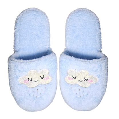Pantuflas de Peluche de Nube Feliz