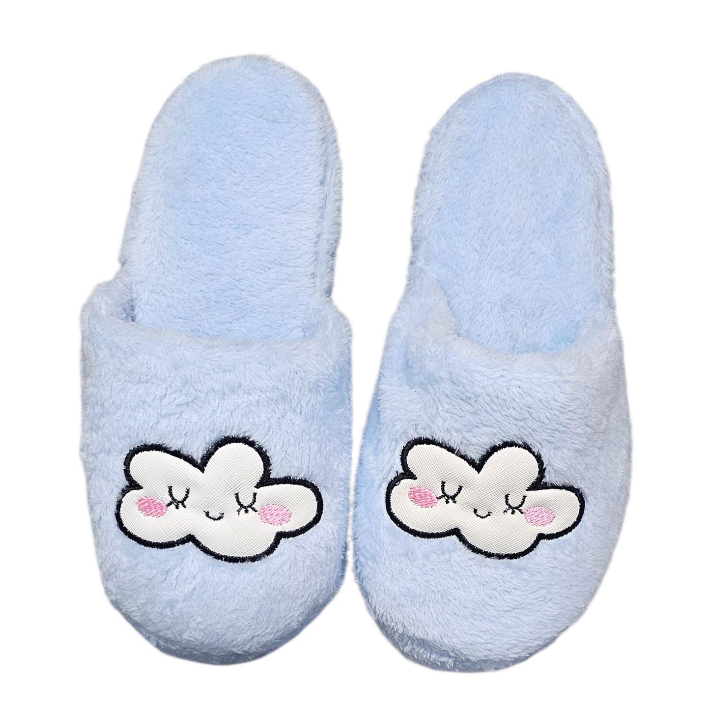 Pantuflas de Peluche de Nube Feliz