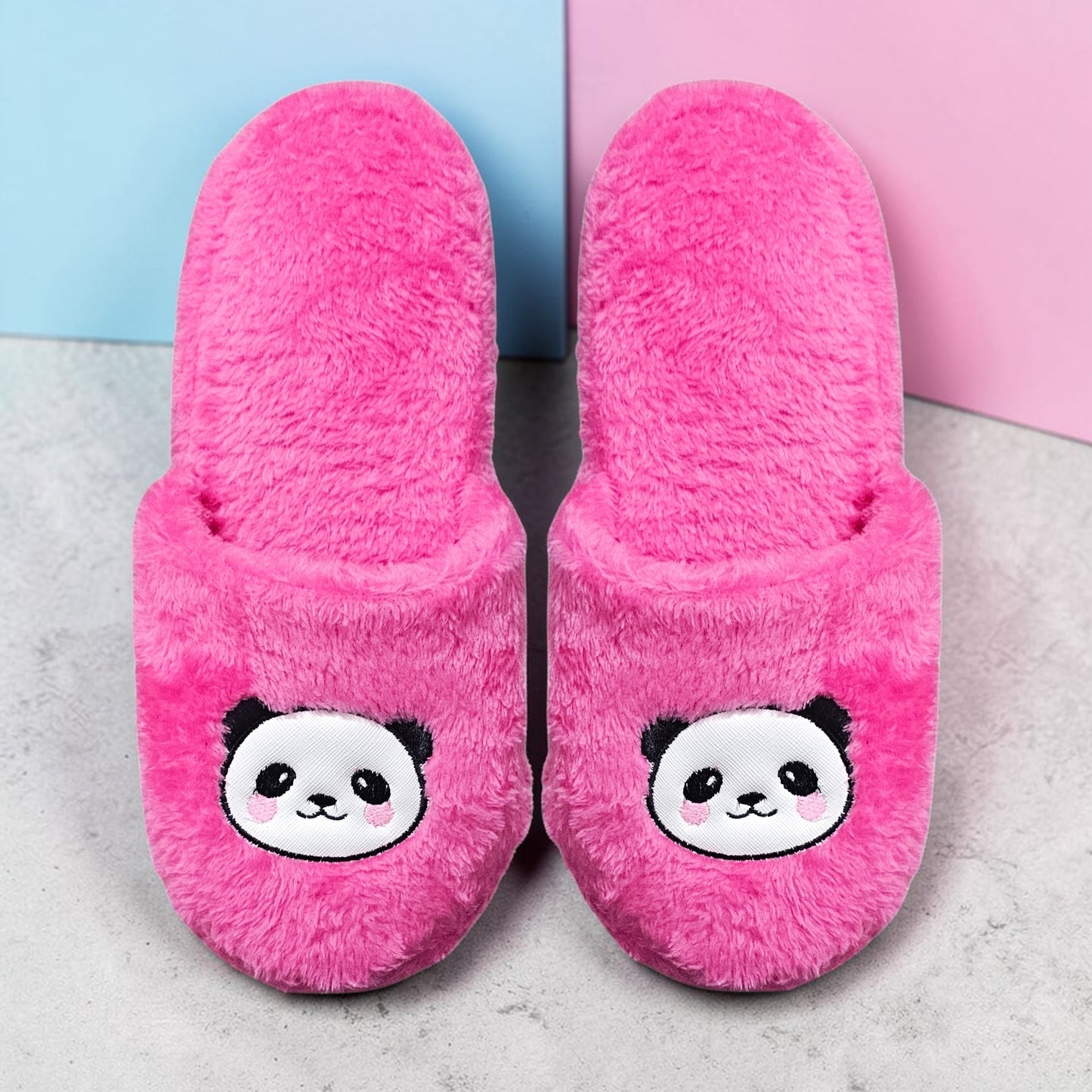 Pantuflas de Peluche Oso Panda