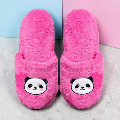 Pantuflas de Peluche Oso Panda