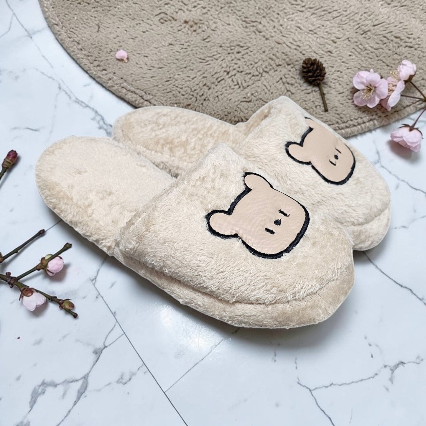 Pantuflas de Peluche Osito