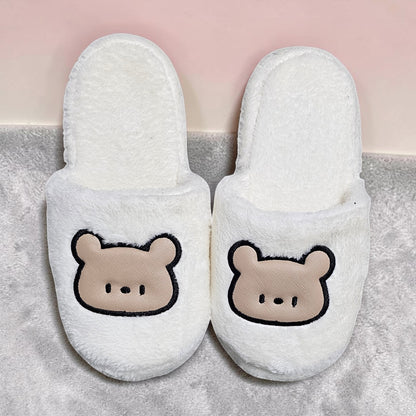 Pantuflas de Peluche Osito