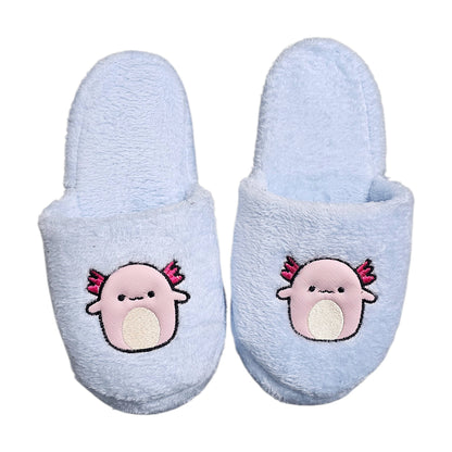 Pantuflas de Peluche Ajolote Slide in