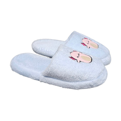 Pantuflas de Peluche Ajolote Slide in