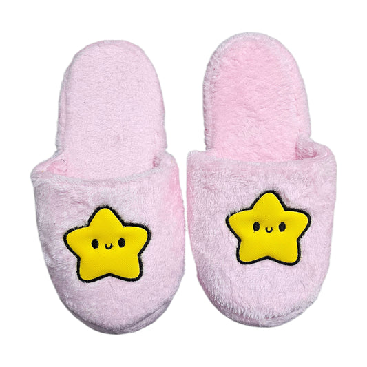Pantuflas de Peluche Estrella Slide in