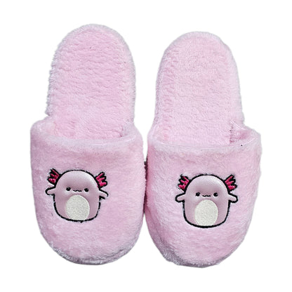Pantuflas de Peluche Ajolote Slide in
