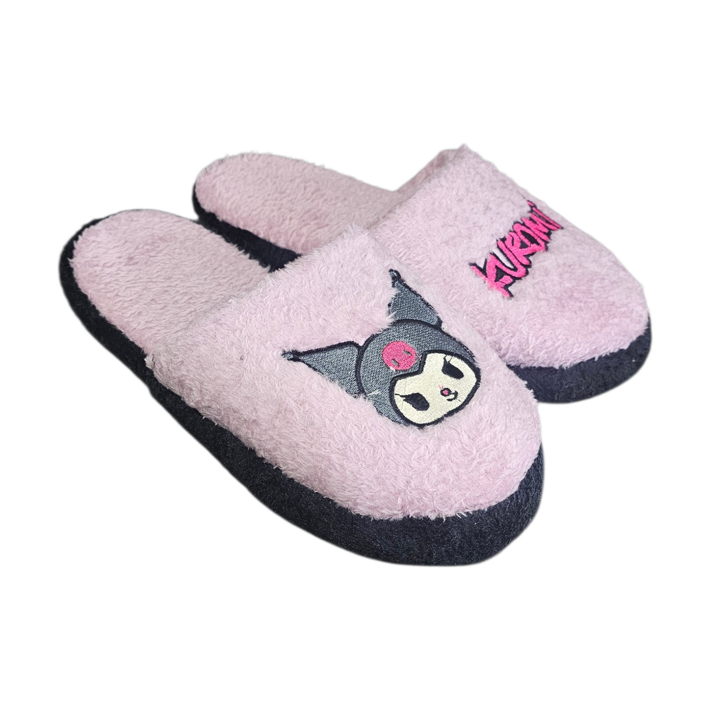 Pantuflas Tematica de Kuromi Lila Moda Geek