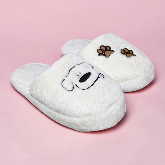 Pantuflas de Perrito Para Interiores Tematica Pet Lovers