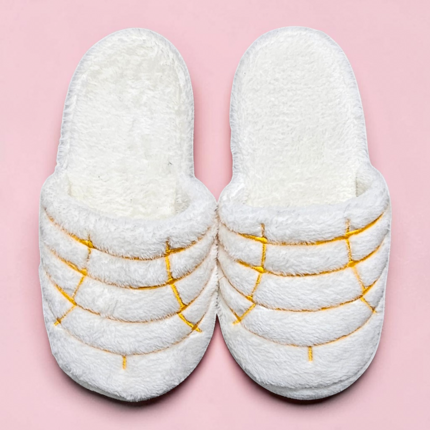 Pantuflas de Concha Beige Pan Pantuconcha sabor Vainilla