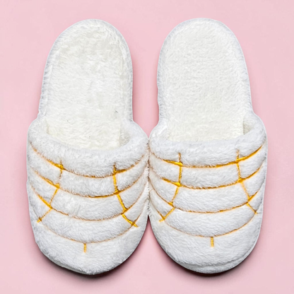 Pantuflas de Concha Beige Pan Pantuconcha sabor Vainilla