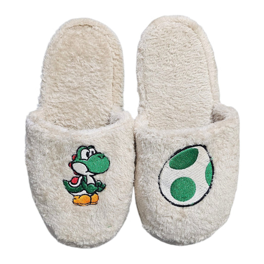 Pantuflas de Peluche Dinosaurio Yoshi