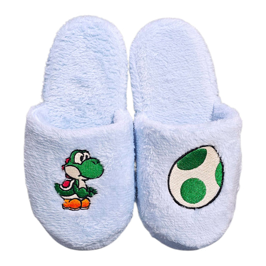 Pantuflas de Peluche Dinosaurio Yoshi