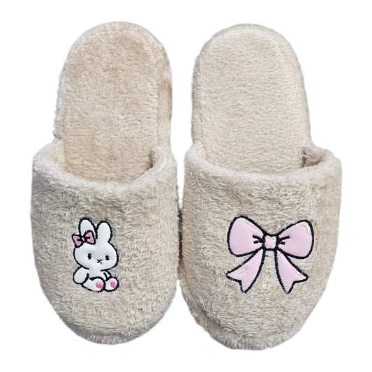 Pantuflas de Peluche Bunny Ribbon