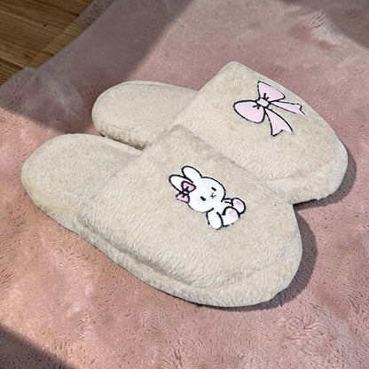 Pantuflas de Peluche Bunny Ribbon