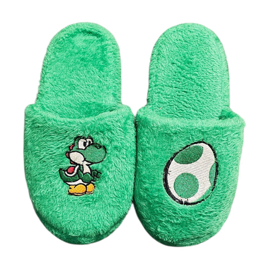 Pantuflas de Peluche Dinosaurio Yoshi