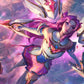 Peluca Rosa Larga Kaisa Cosplay LoL Star Guardian