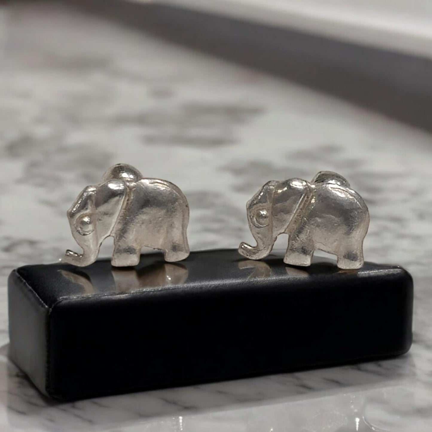 Arete Elefante Broquel de Joyeria Plata 925