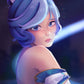 Peluca Azul Orianna League of Legends Cosplay Star Guardian