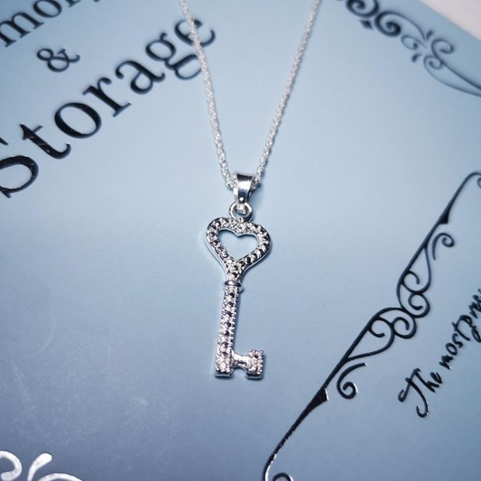 Collar Llave Corazón KeyHeart - Plata 925