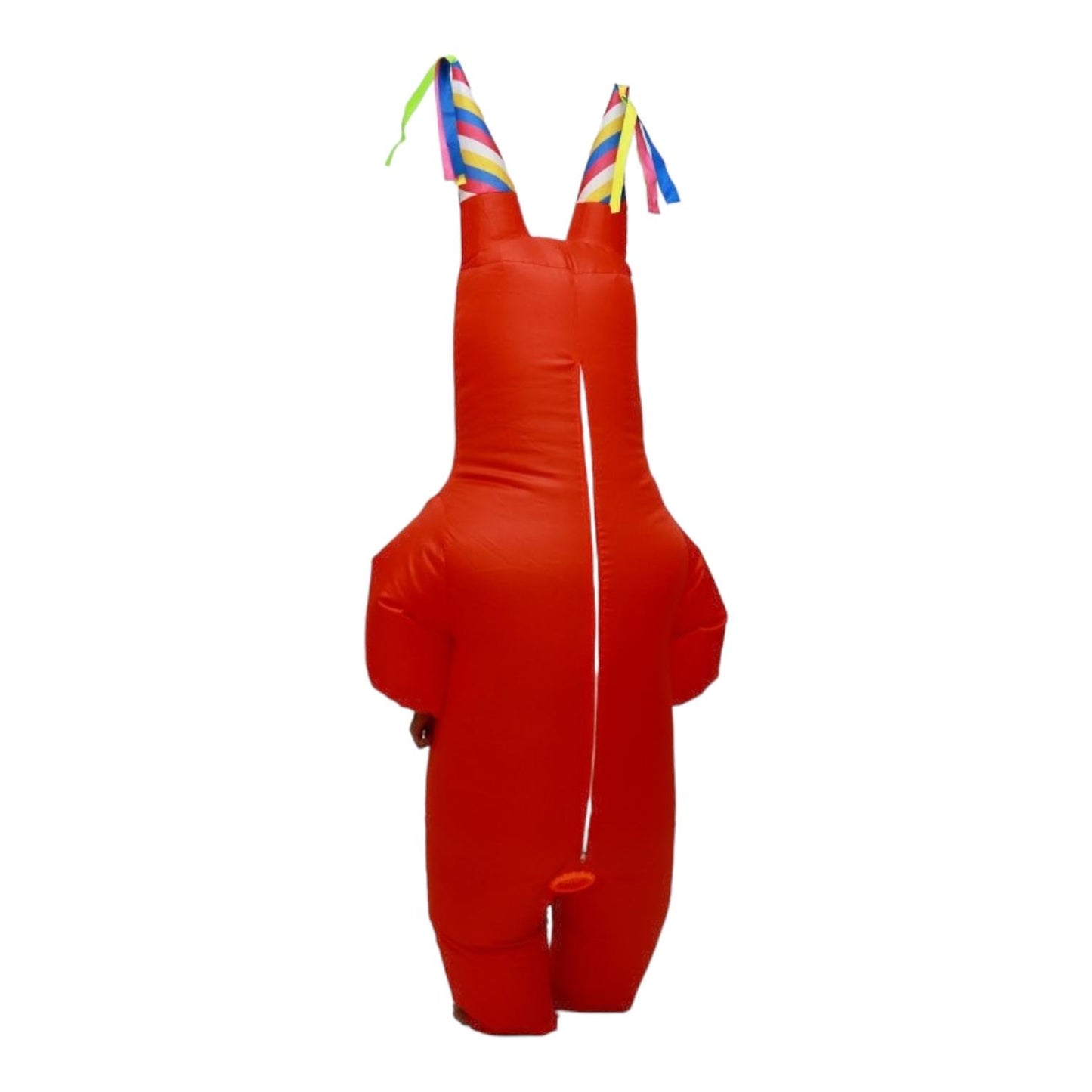 Botarga Inflable de Piñata Roja para Disfraz