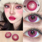 Lentes de Contacto Rosa Magenta Brillante Para Cosplay