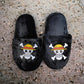 Pantuflas One Piece Anime Piratas Negras de Peluche