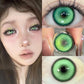 Lentes de Contacto Verde Niebla para Cosplay