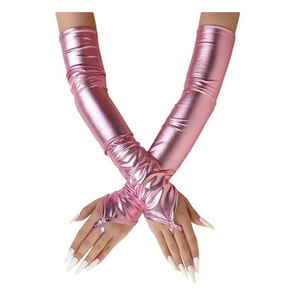 Guantes Largos para Disfraz Varios Colores