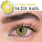 Lentes De Contacto Color Verde Pupilentes LA Girl