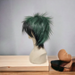 Peluca Verde Oscuro y Negro Midoriya Hero Academia Cosplay